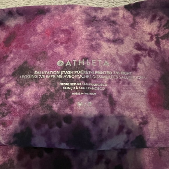 Athleta Salutation Stash Pocket 7/8 tight (petite) - Picture 4 of 6